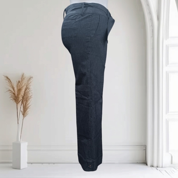 Dark Wash Wide-Leg Sailor Jeans by Kenar - Picture 3 of 9